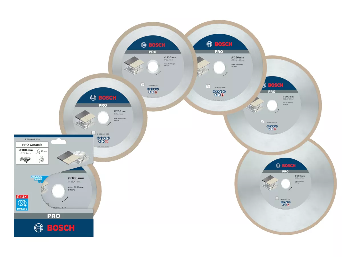 Disque coupe-carrelage diamanté PRO Ceramic BOSCH